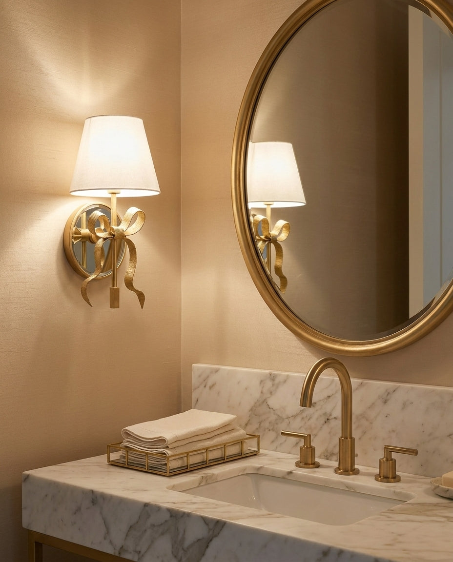 Coquette aplique de pared