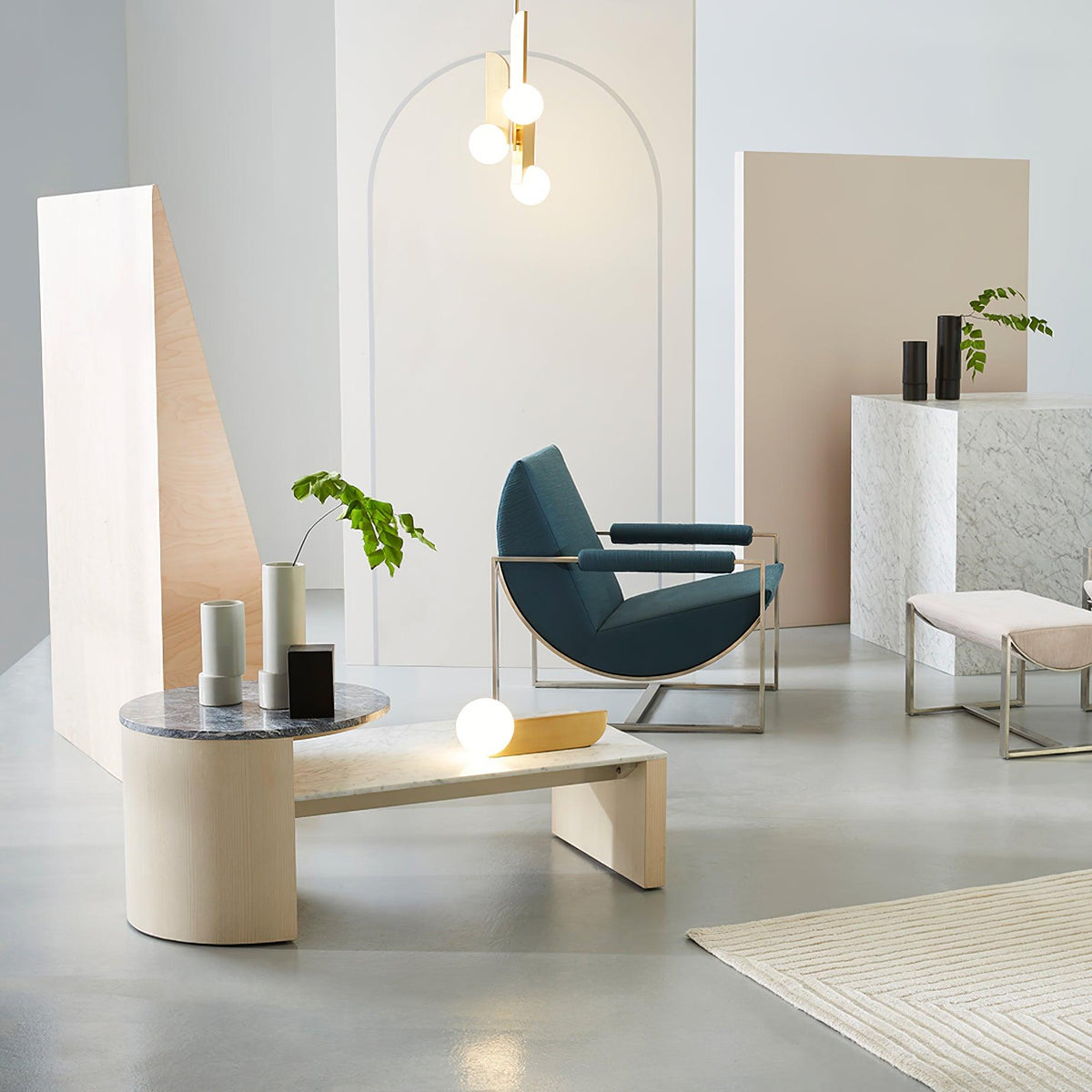 Eirelelia lámpara colgante elegante con vidrio