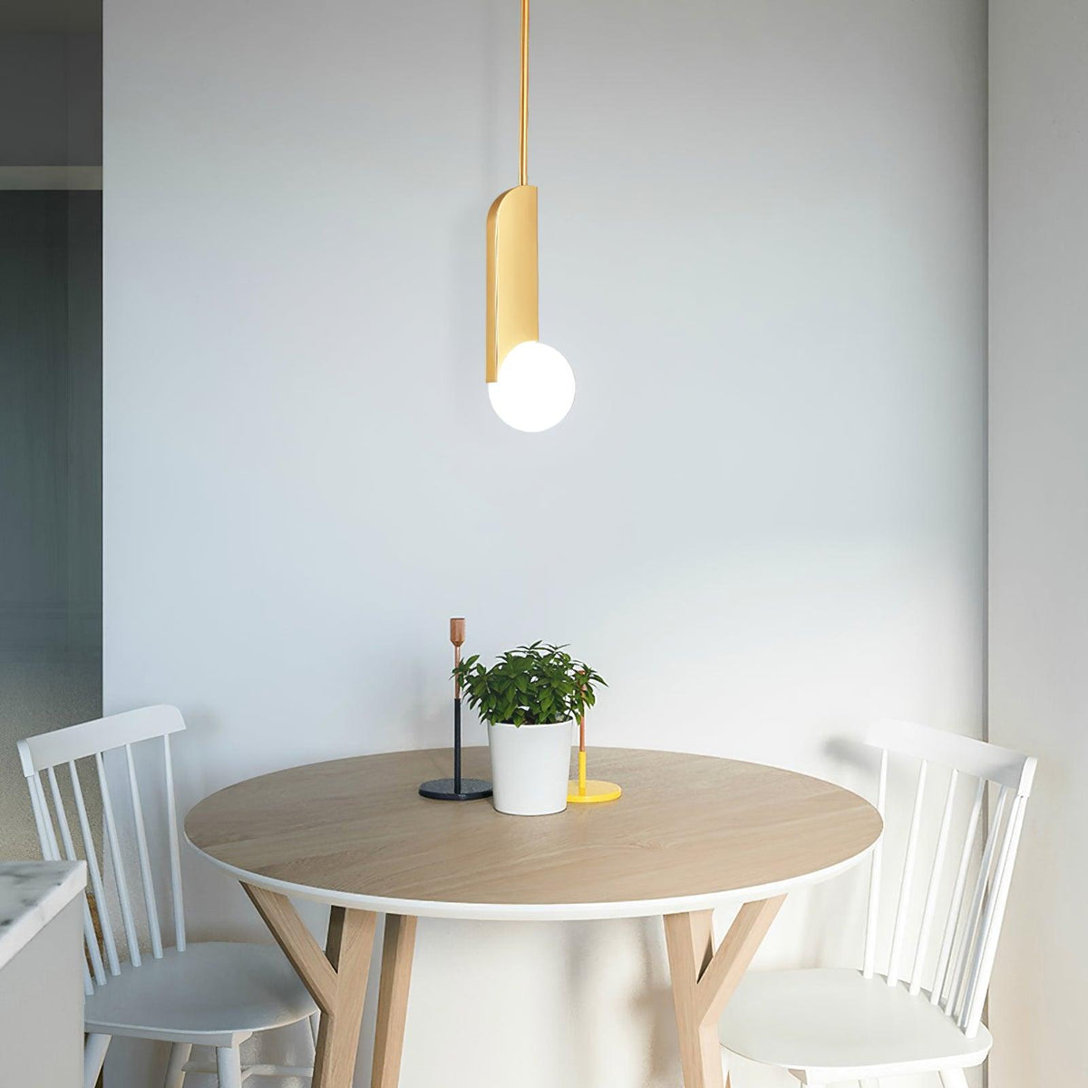 Eirelelia lámpara colgante elegante con vidrio