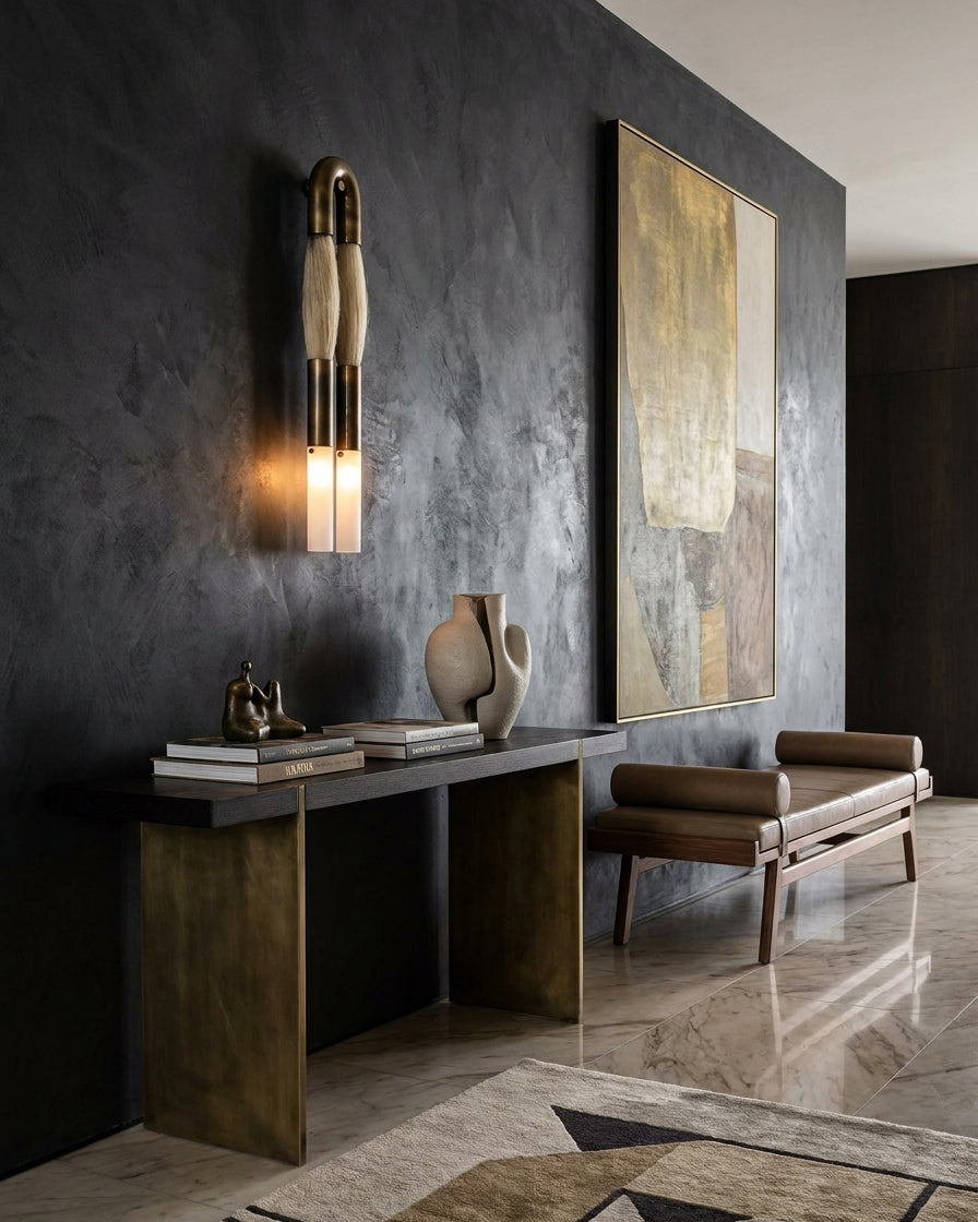 Saga aplique de pared