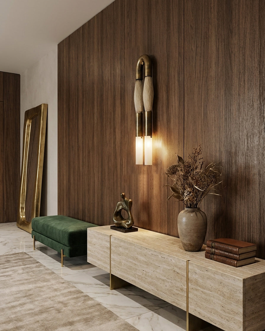 Saga aplique de pared