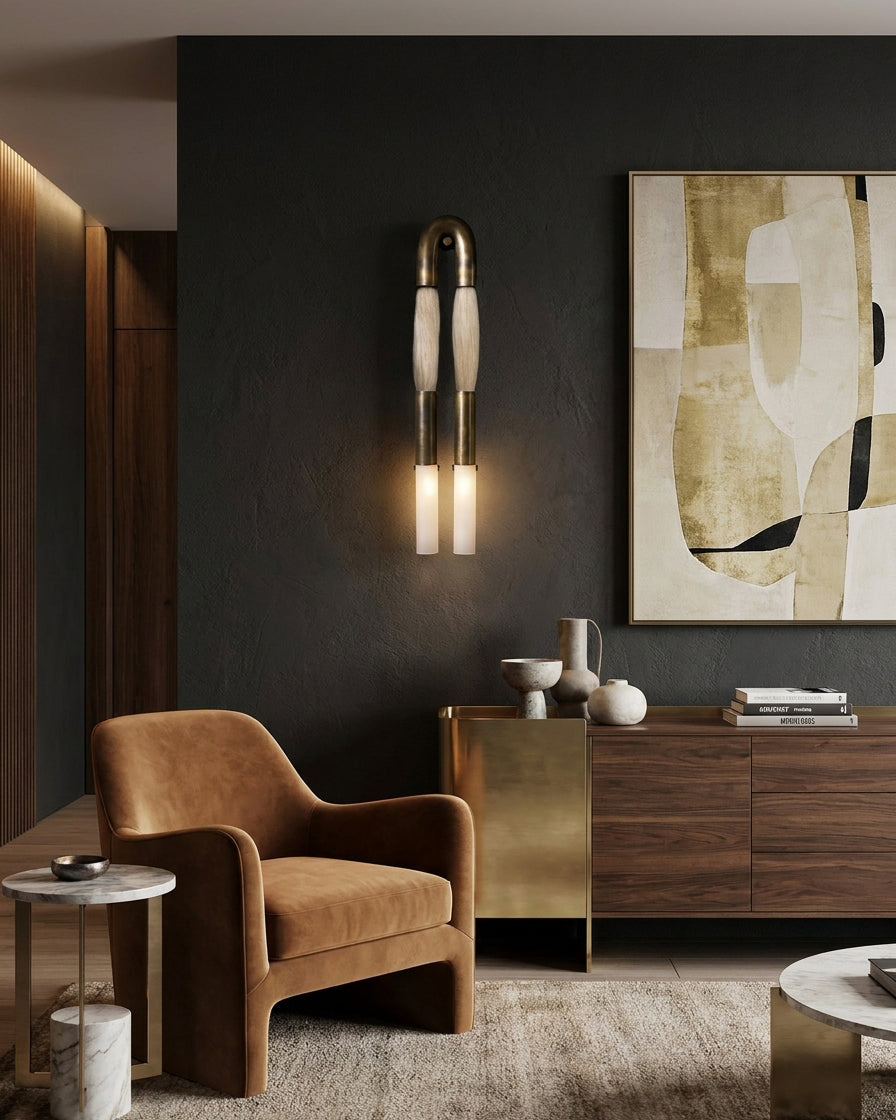 Saga aplique de pared
