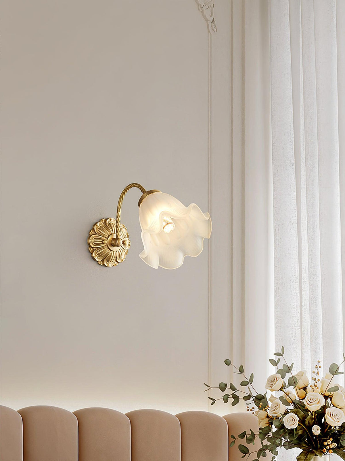 Celereria aplique de pared Vintage de vidrio