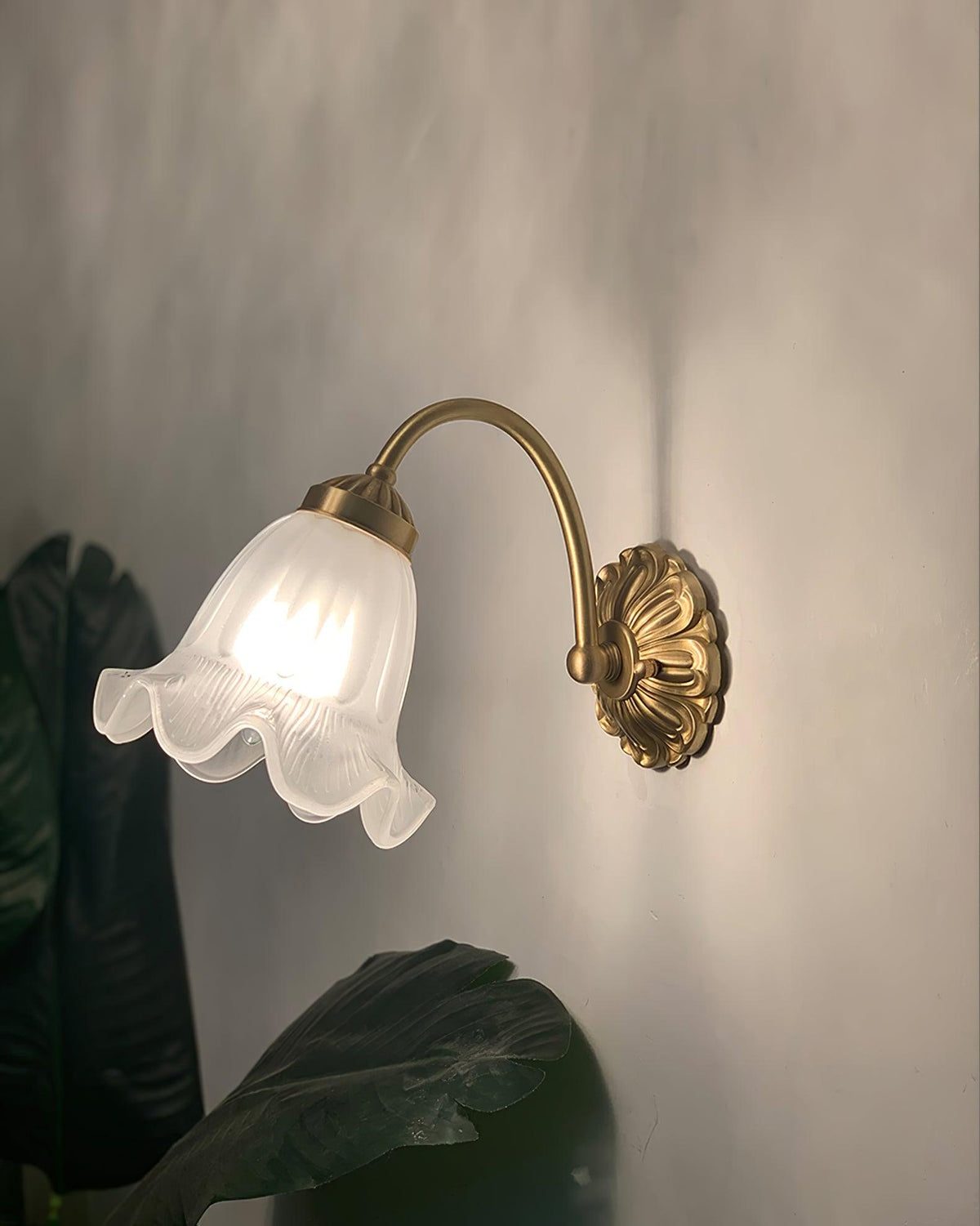 Celereria aplique de pared Vintage de vidrio