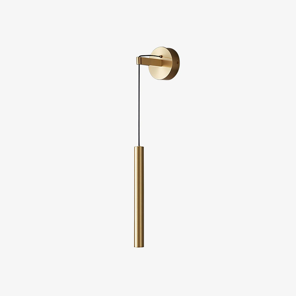 Loxley aplique de pared moderno minimalista lineal de latón