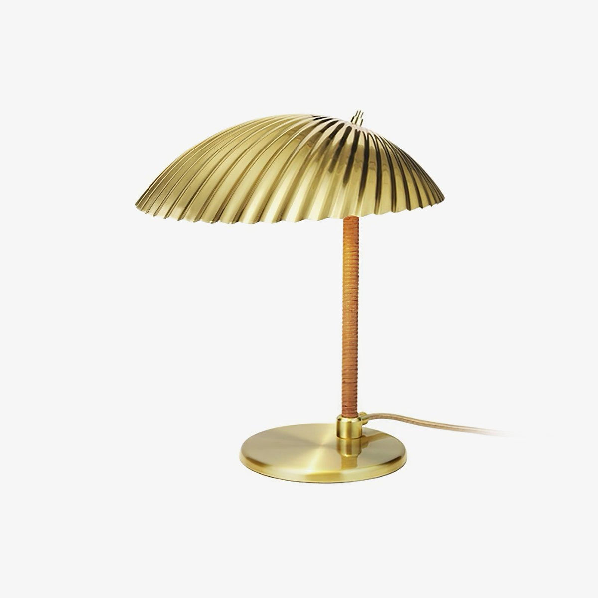 Zorare lámpara de mesa de latón glam