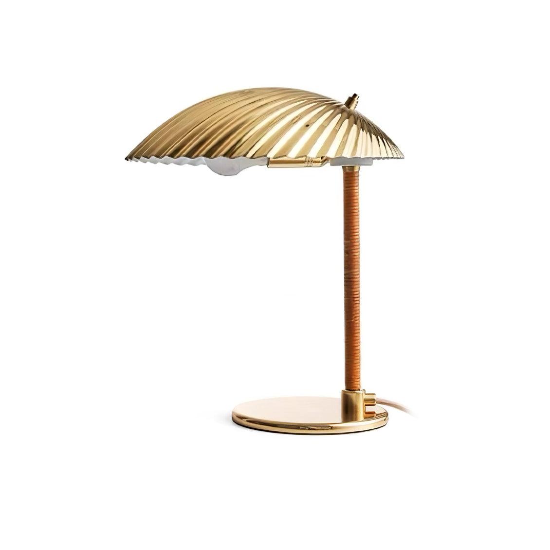 Zorare lámpara de mesa de latón glam