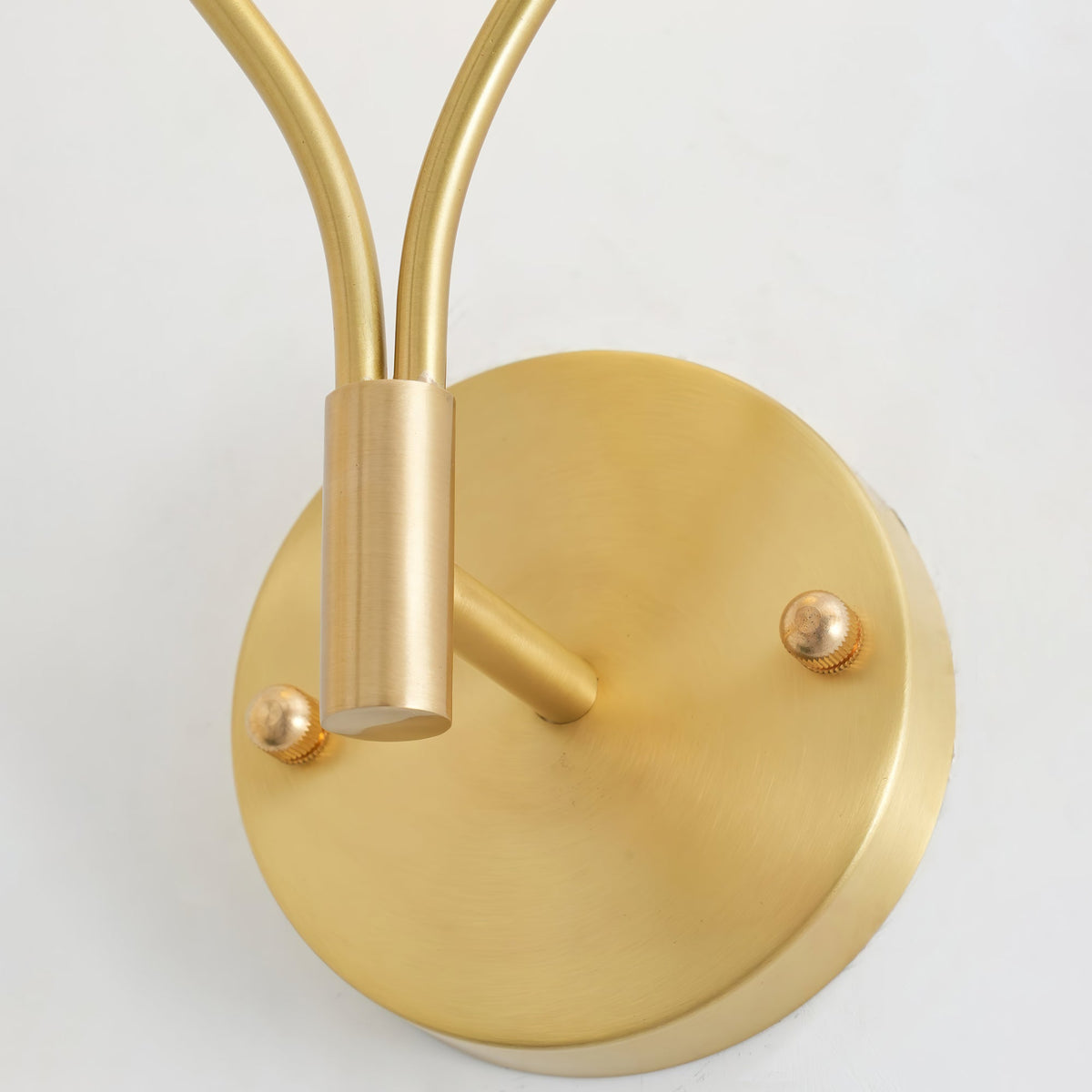 Eiralaya aplique de pared moderno minimalista de latón y vidrio