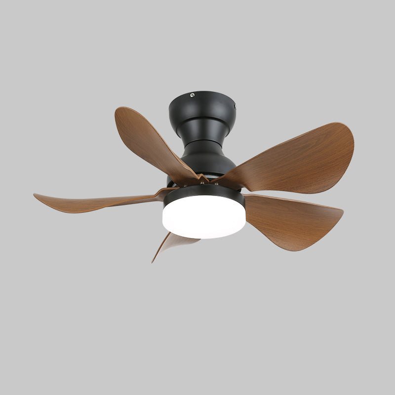Elvanelle ventilador de techo con luz de madera