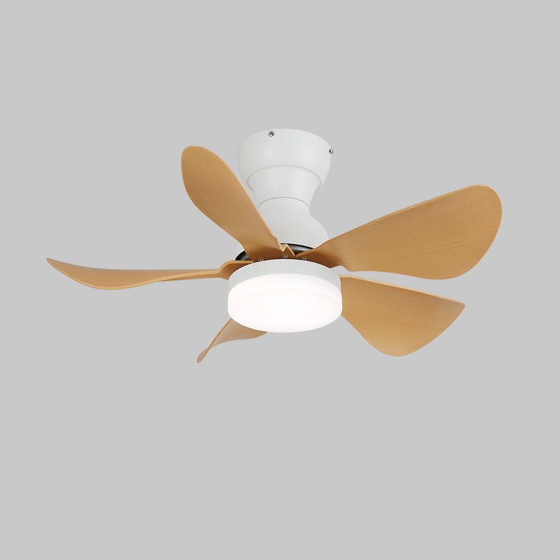 Elvanelle ventilador de techo con luz de madera