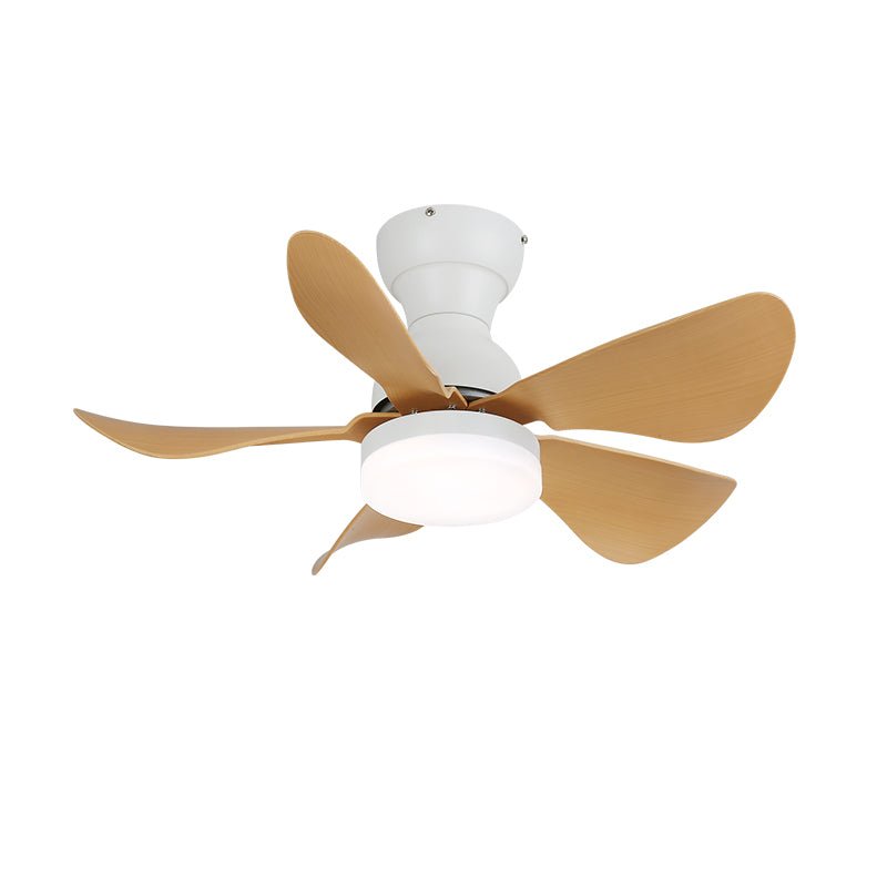 Elvanelle ventilador de techo con luz de madera