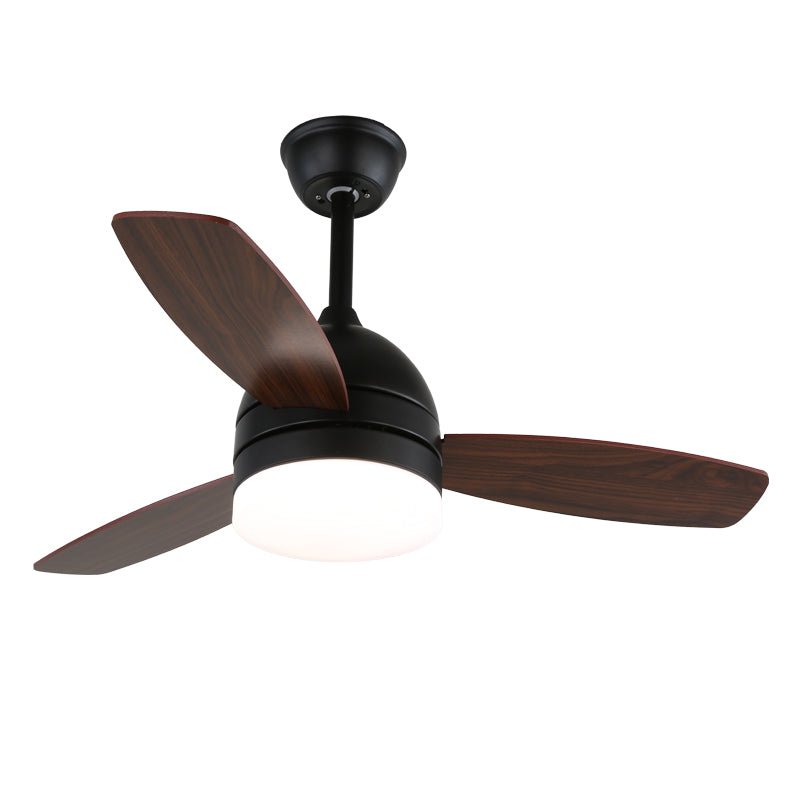 Selena ventilador de techo con luz minimalista de madera