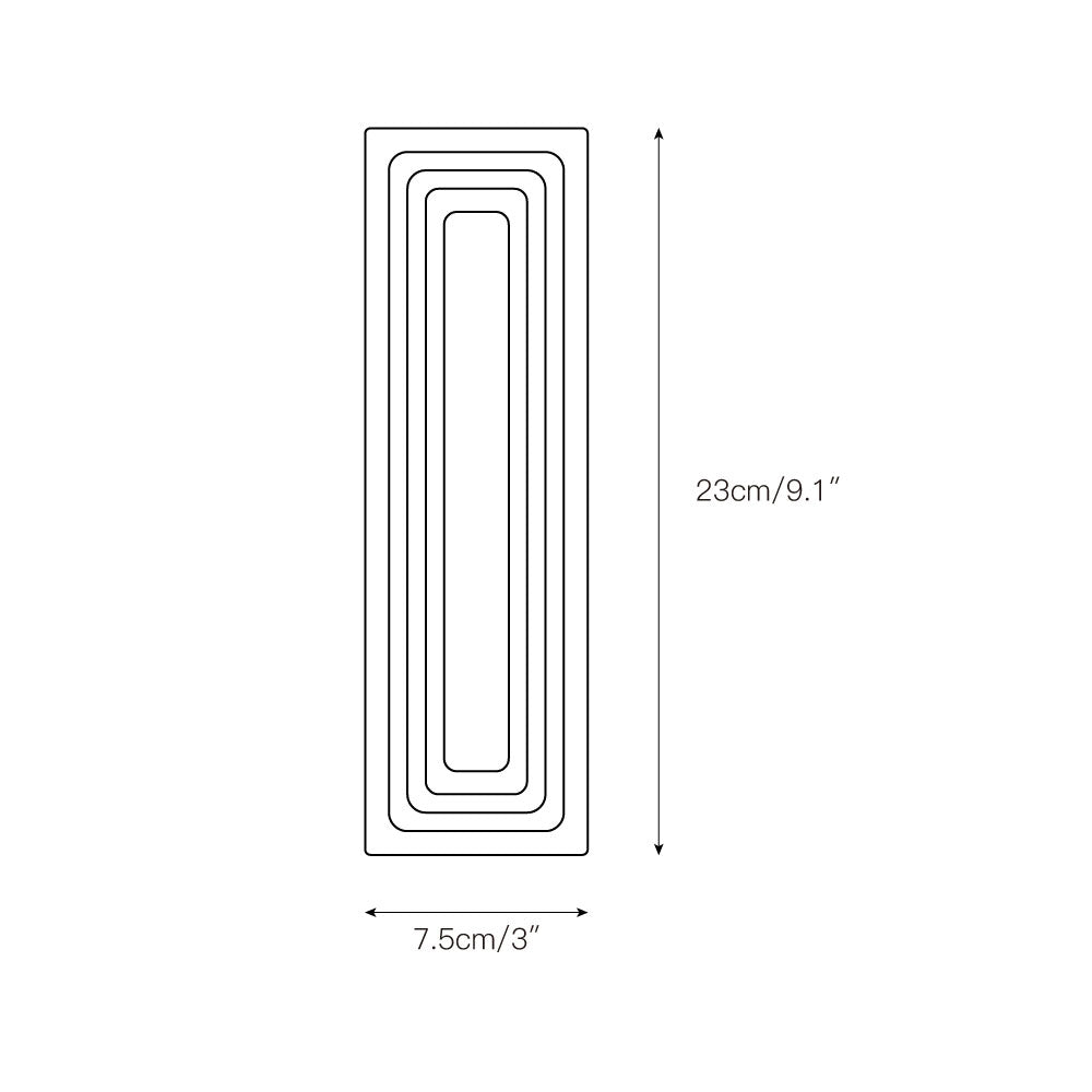 Norerine aplique de pared
