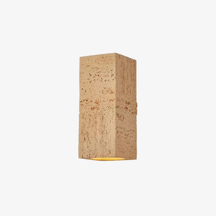 Veleraria aplique de pared moderno minimalista de material compuesto