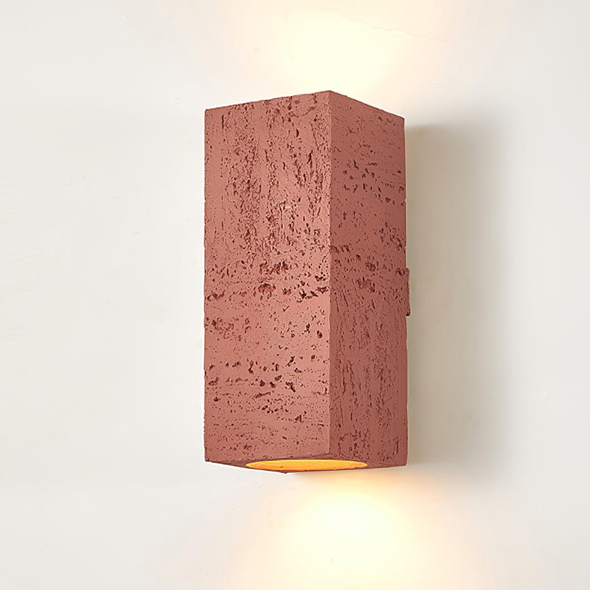 Veleraria aplique de pared moderno minimalista de material compuesto