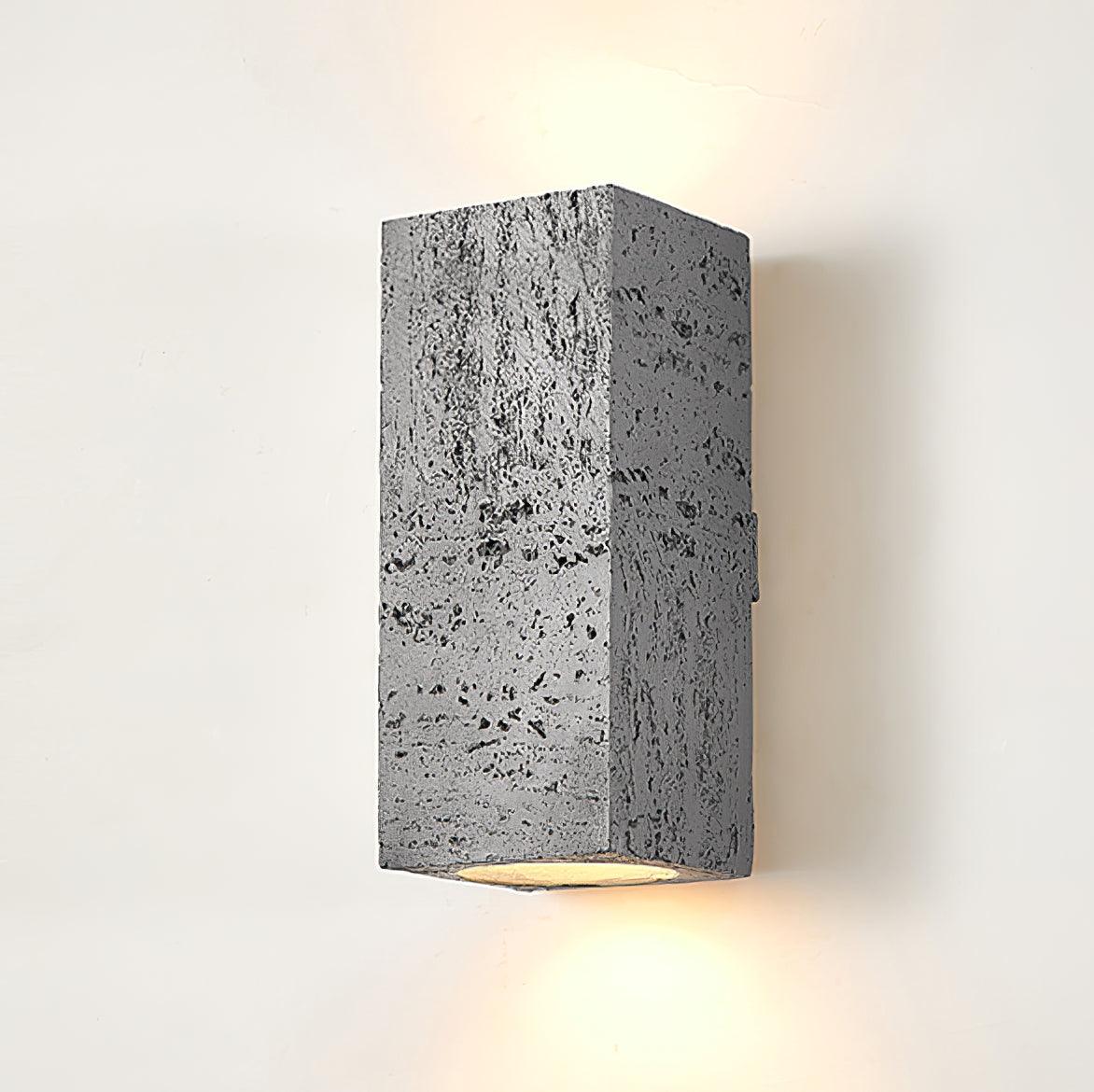 Veleraria aplique de pared moderno minimalista de material compuesto