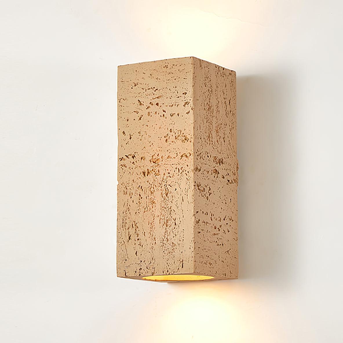 Veleraria aplique de pared moderno minimalista de material compuesto