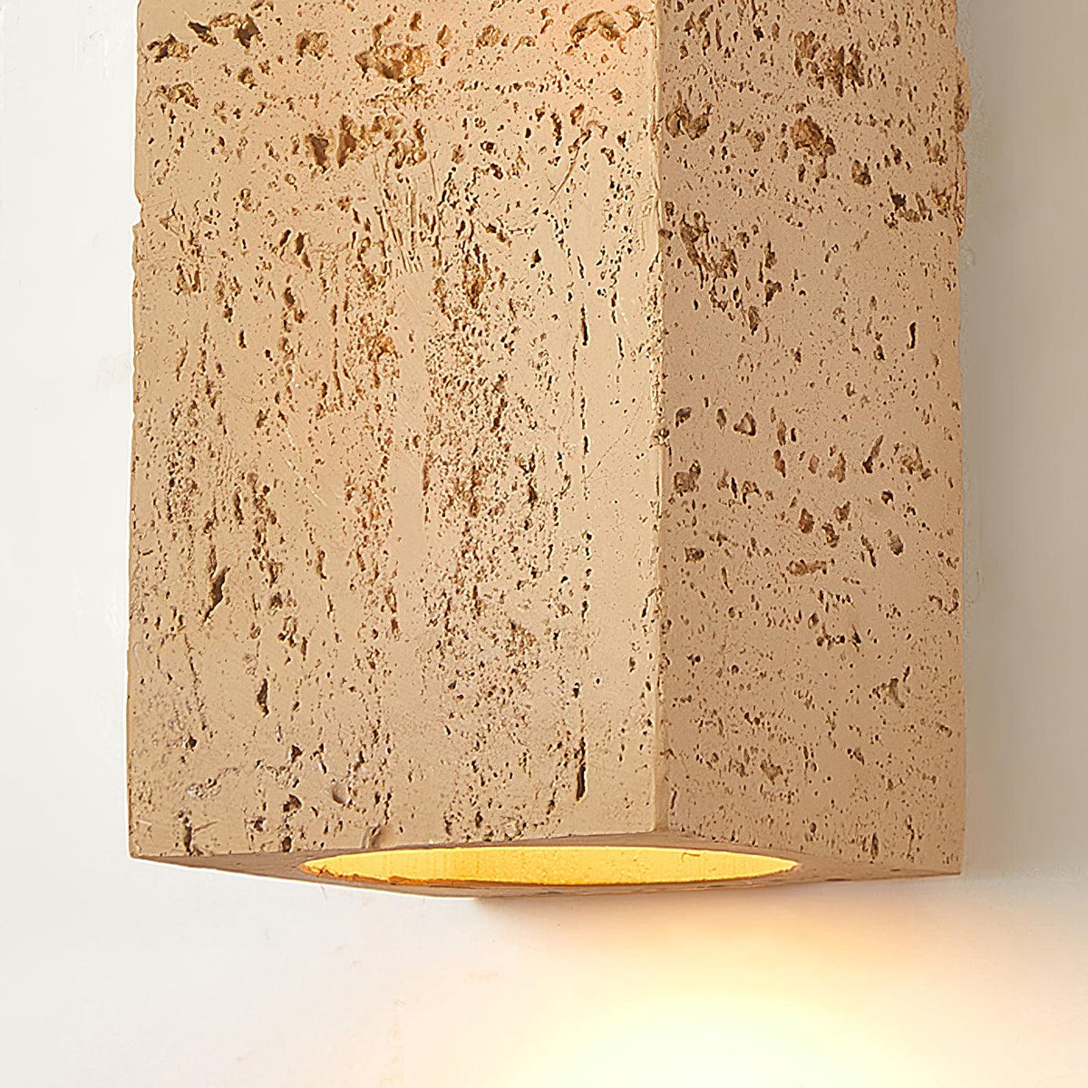 Veleraria aplique de pared moderno minimalista de material compuesto