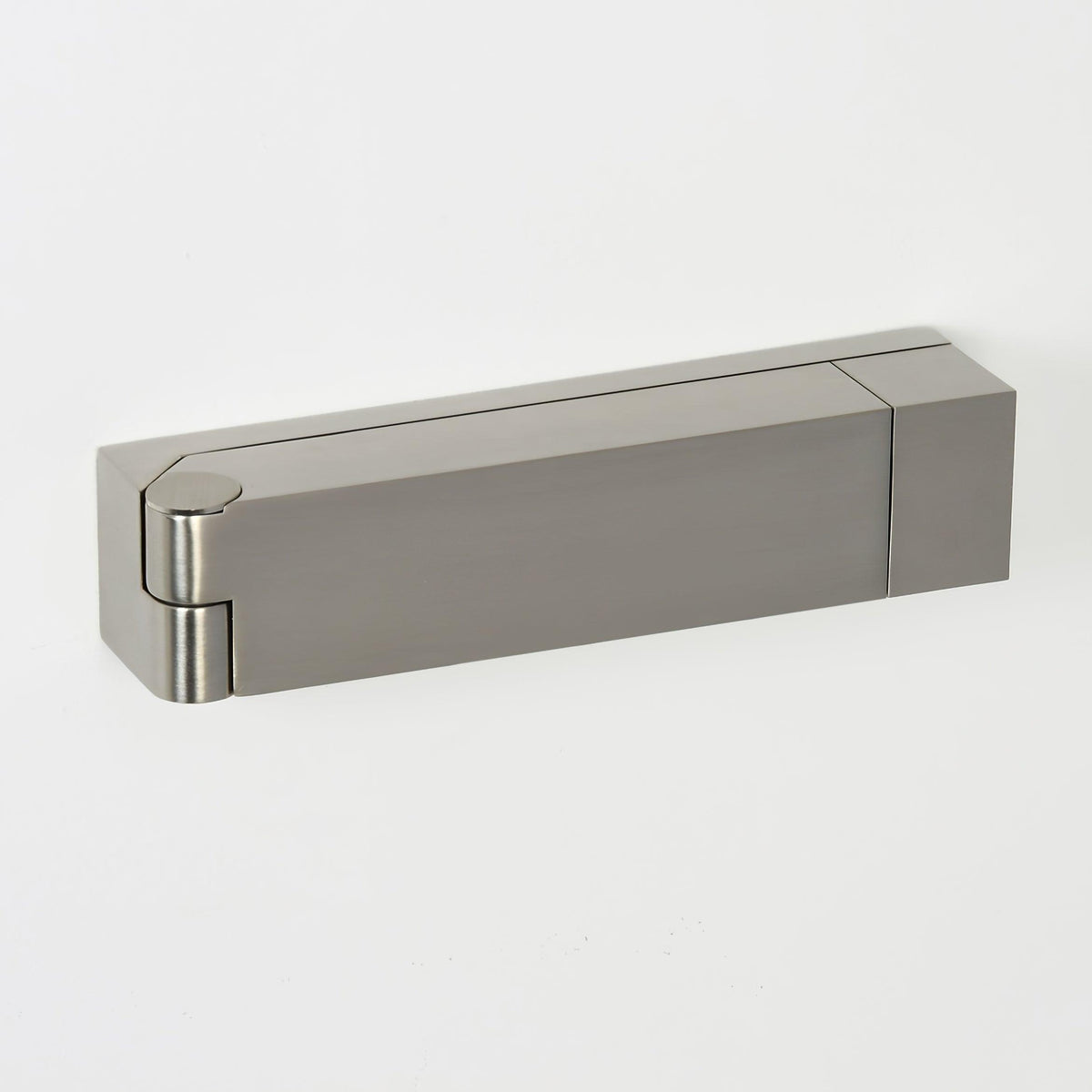 Aplique de pared LED con cuerpo de aleación de aluminio negro mate níquel minimalista