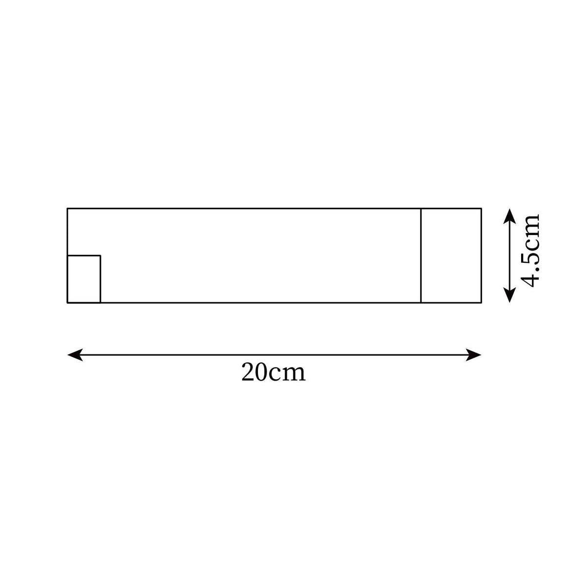 Aplique de pared LED con cuerpo de aleación de aluminio negro mate níquel minimalista