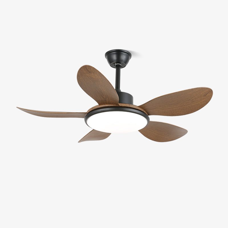 Tirenor ventilador de techo con luz de madera