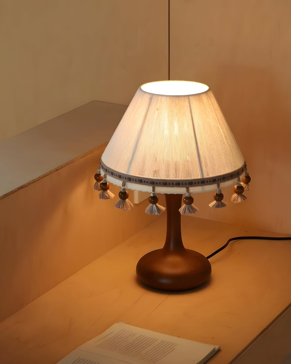 Tassle lámpara de mesa