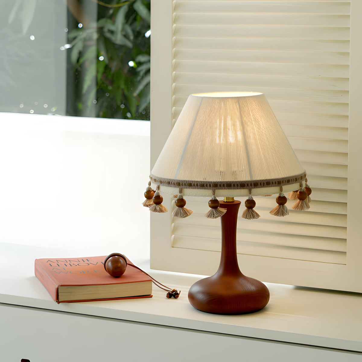 Tassle lámpara de mesa