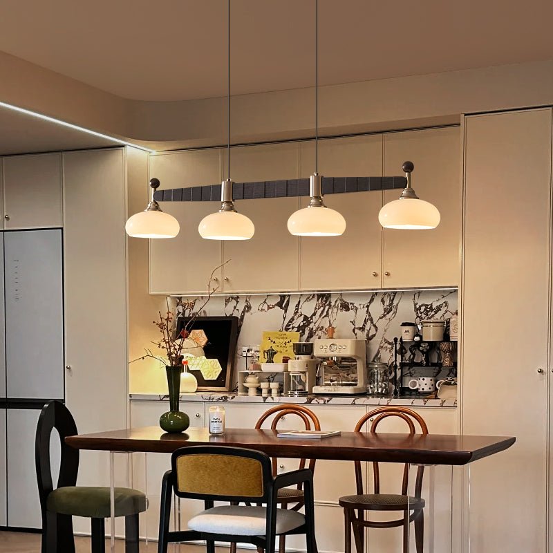 Brixton lámpara colgante lineal con remo