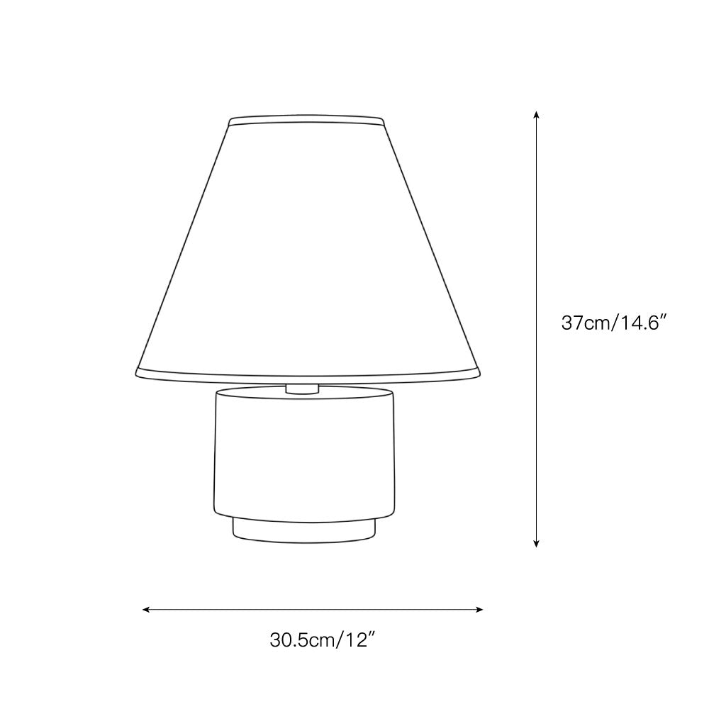 Bronte lámpara de mesa