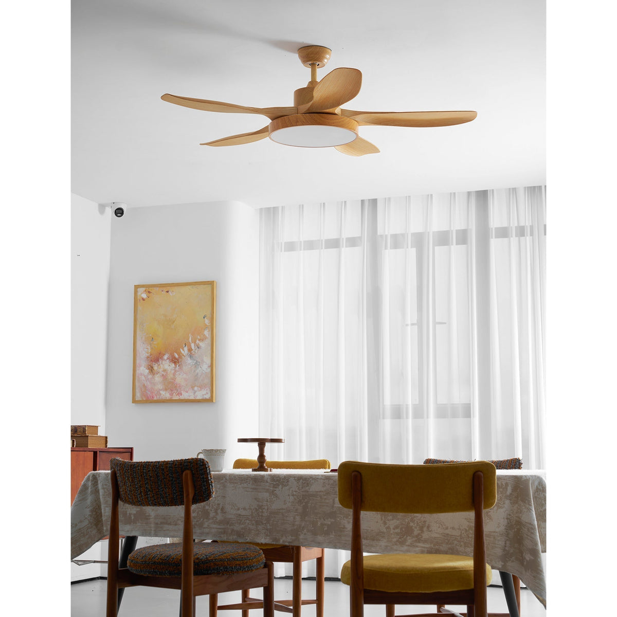 Teriinena ventilador de techo con luz
