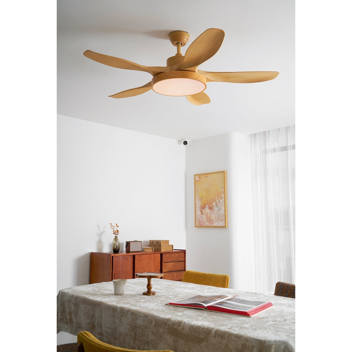 Teriinena ventilador de techo con luz