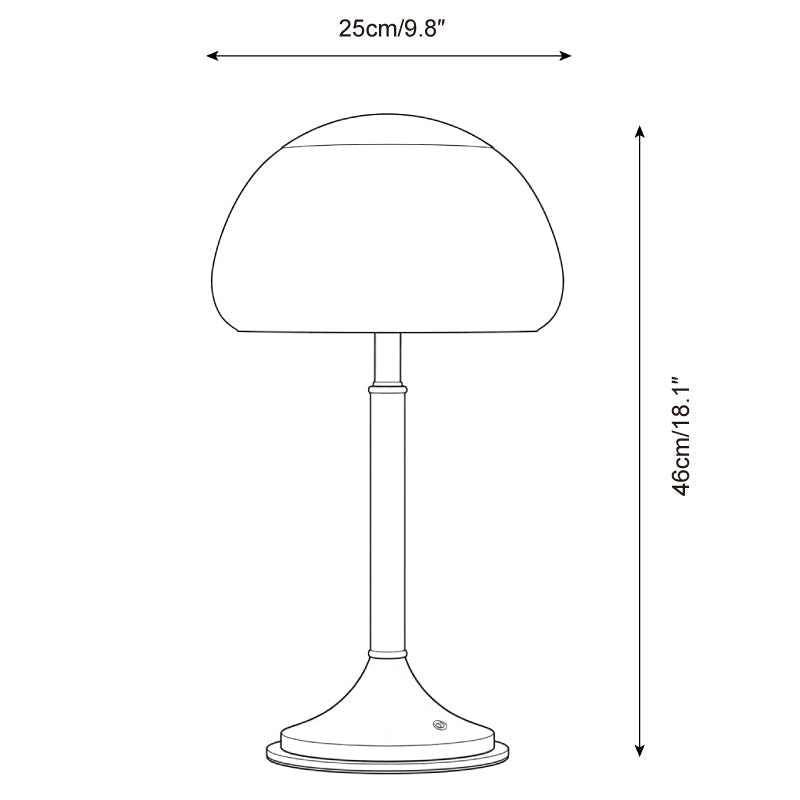 Ciriselle lámpara de mesa
