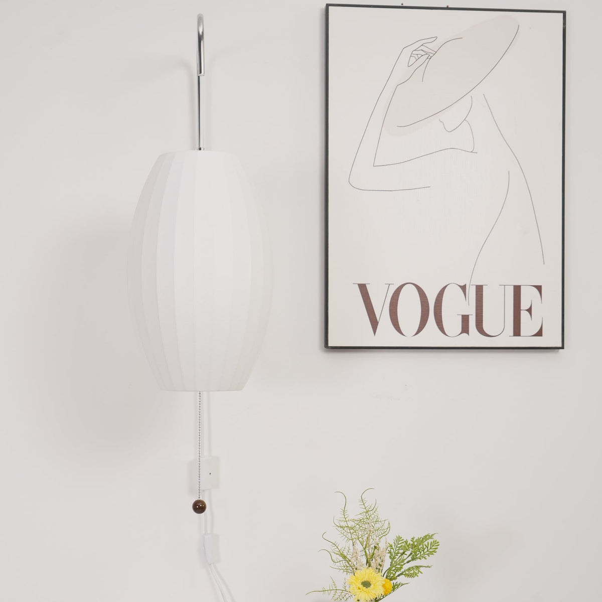 Aldinira aplique de pared nogal Bola