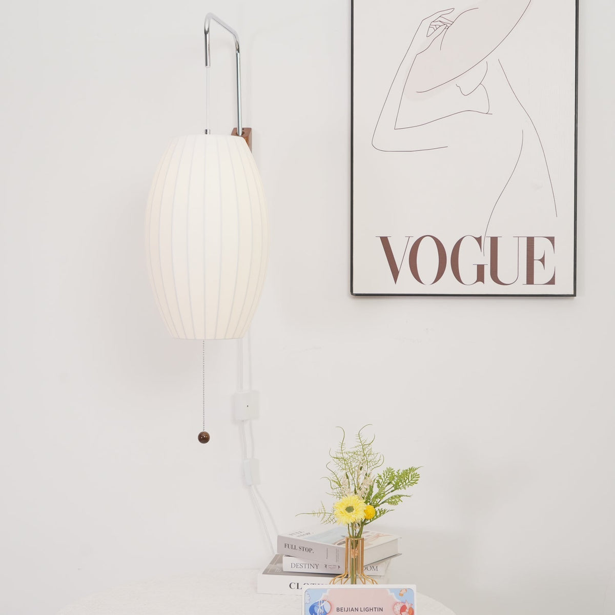 Aldinira aplique de pared nogal Bola