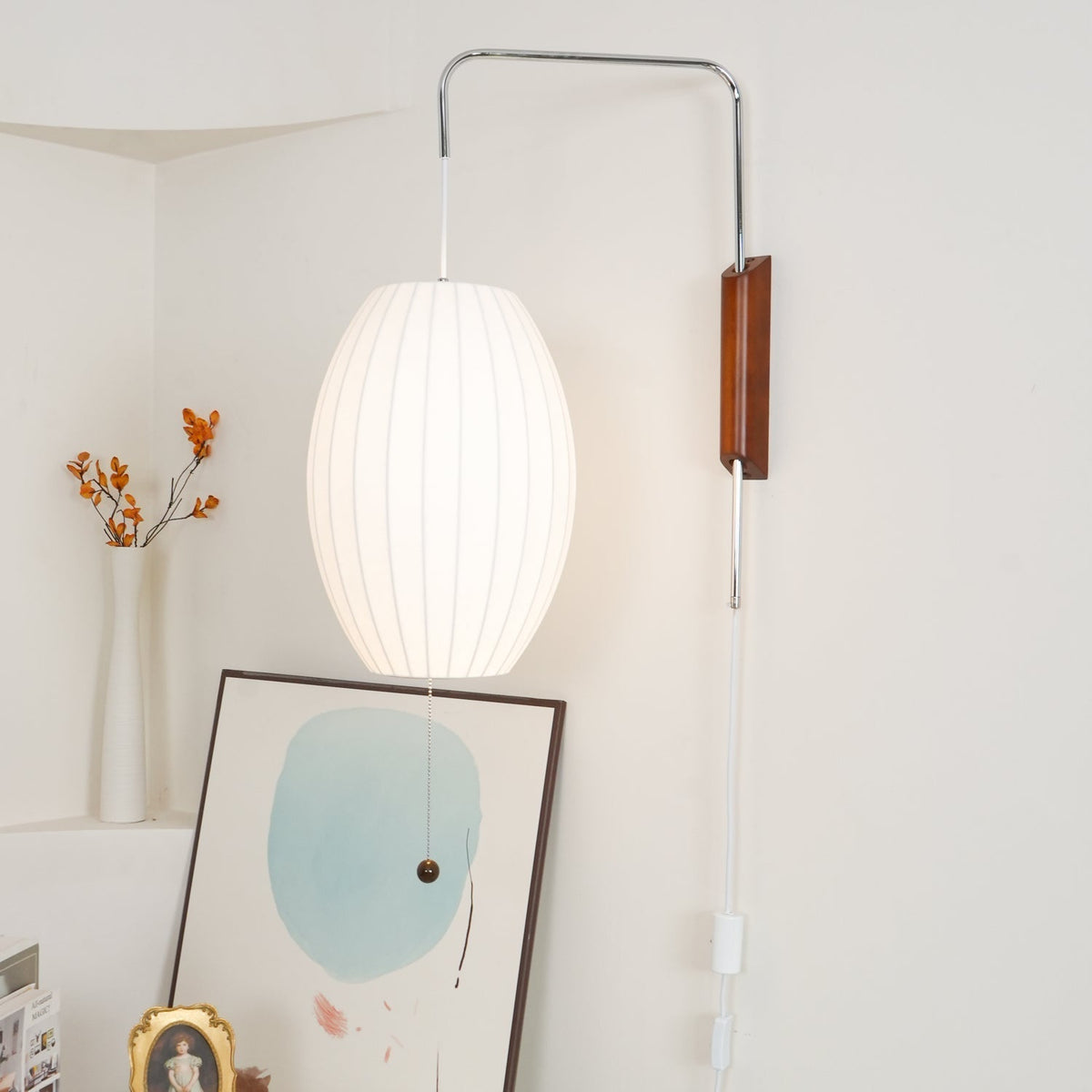 Aldinira aplique de pared nogal Bola