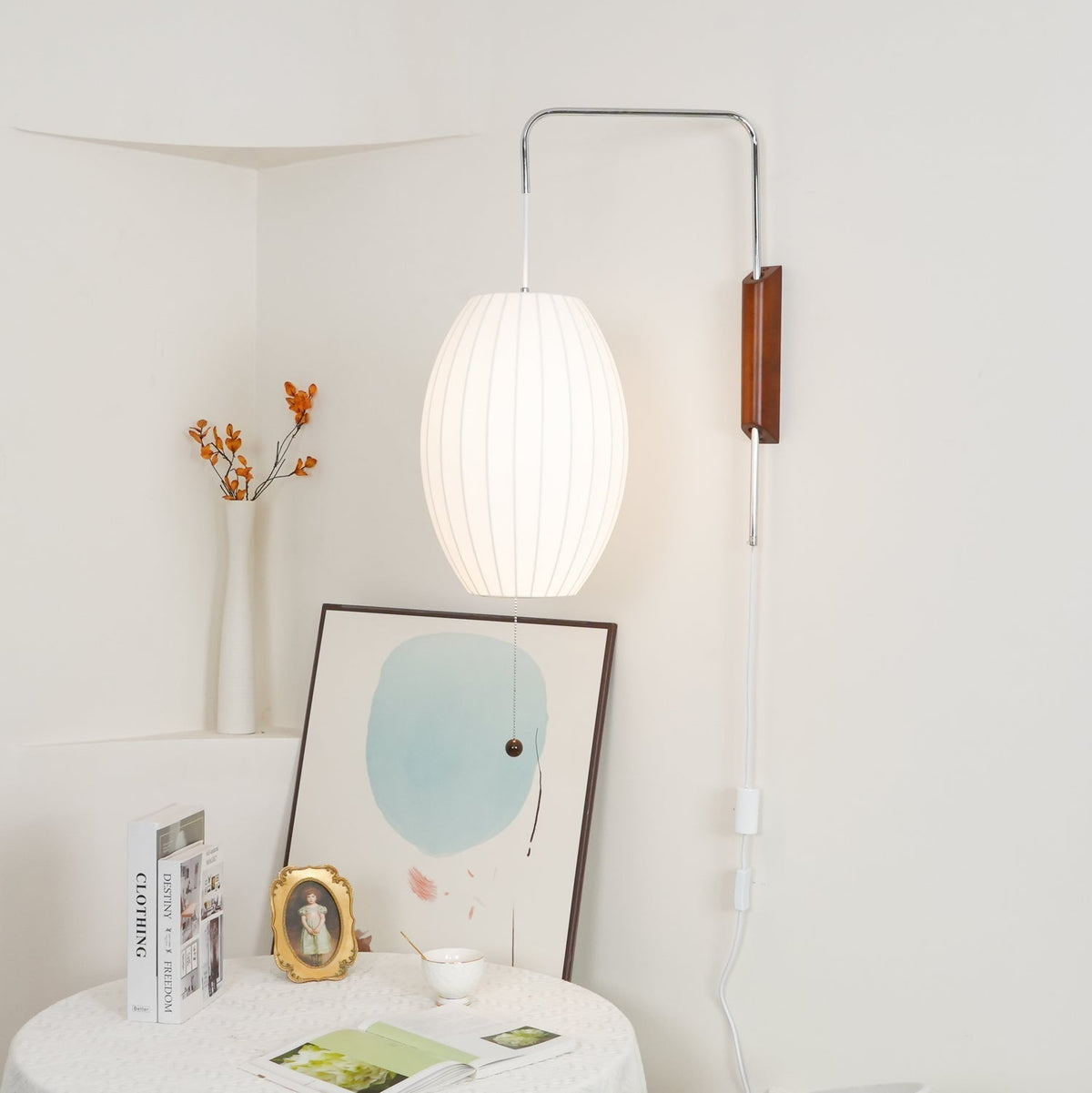 Aldinira aplique de pared nogal Bola