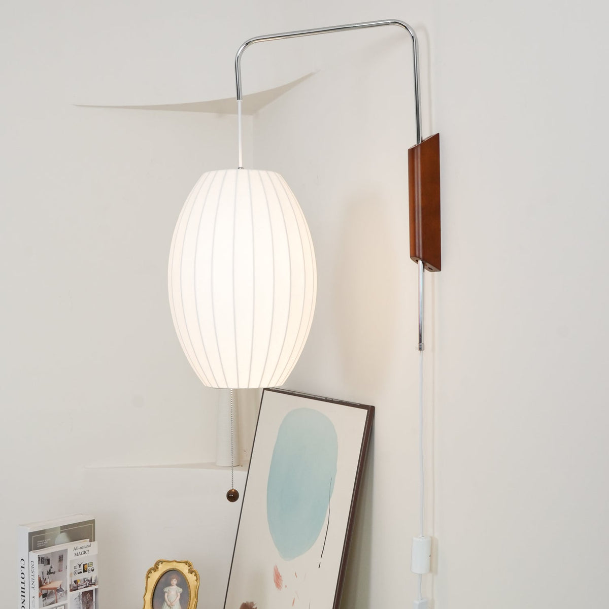 Aldinira aplique de pared nogal Bola