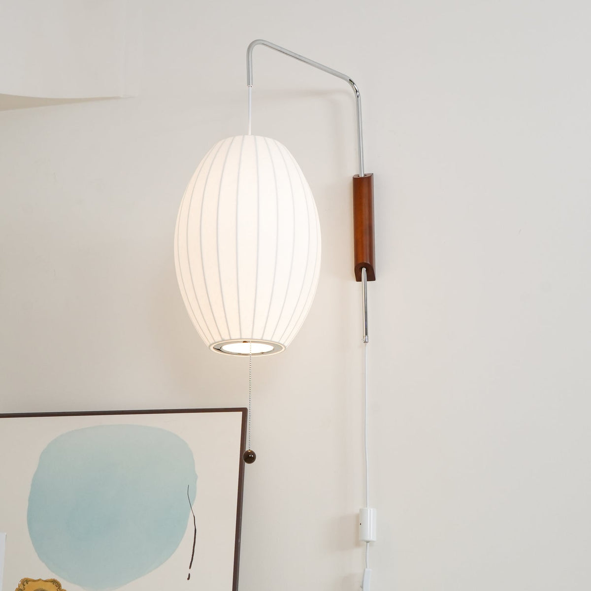Aldinira aplique de pared nogal Bola