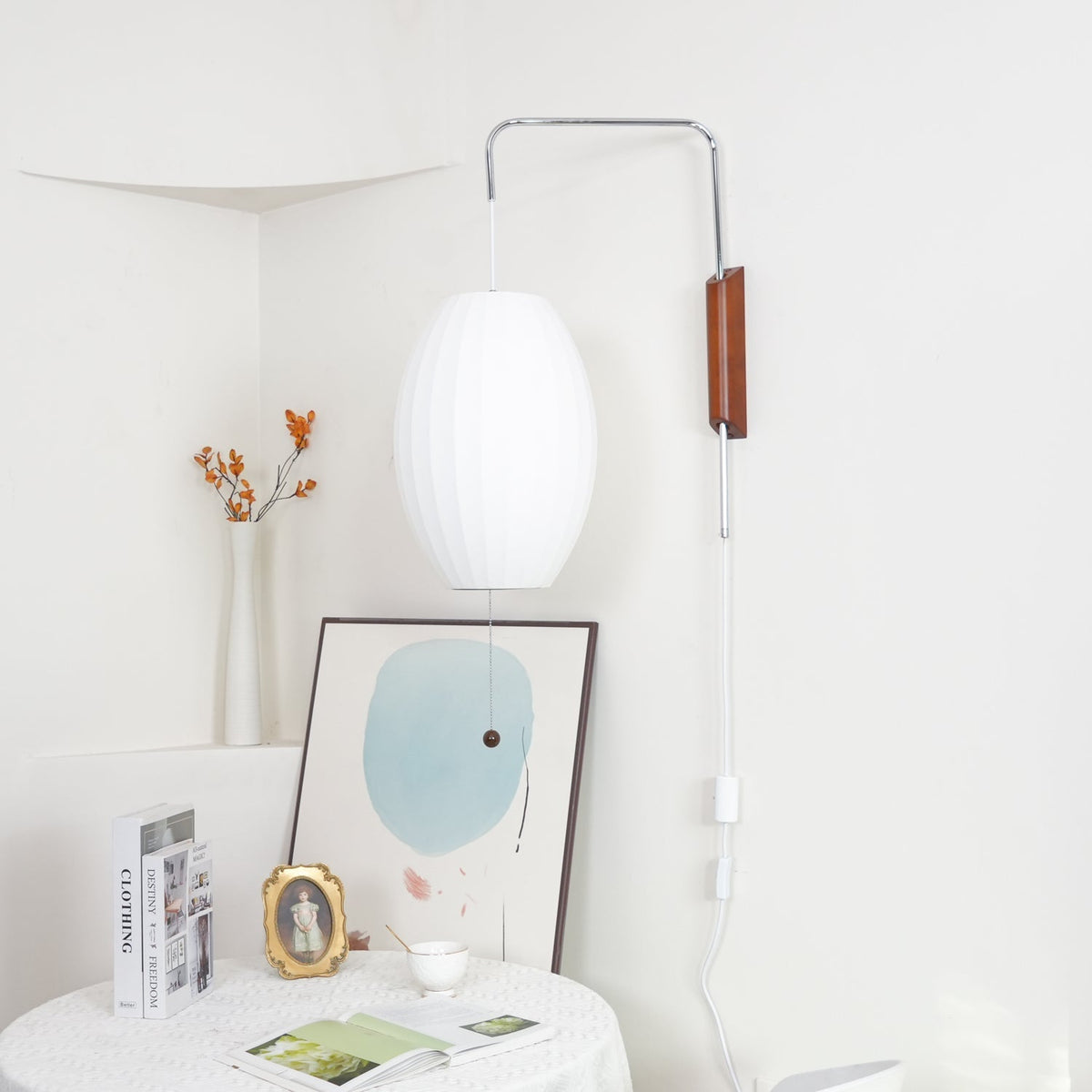 Aldinira aplique de pared nogal Bola