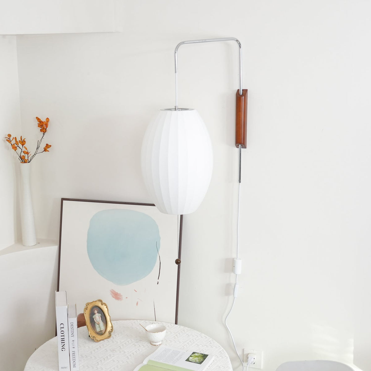 Aldinira aplique de pared nogal Bola