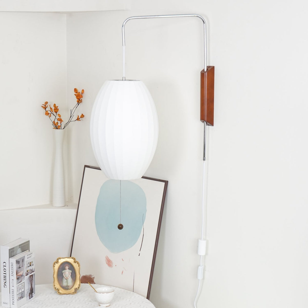 Aldinira aplique de pared nogal Bola