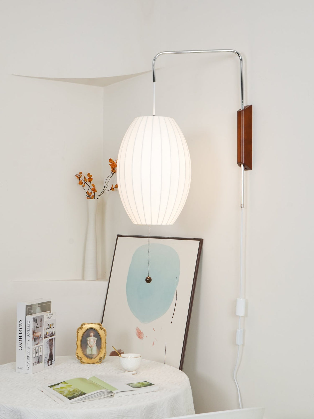 Aldinira aplique de pared nogal Bola