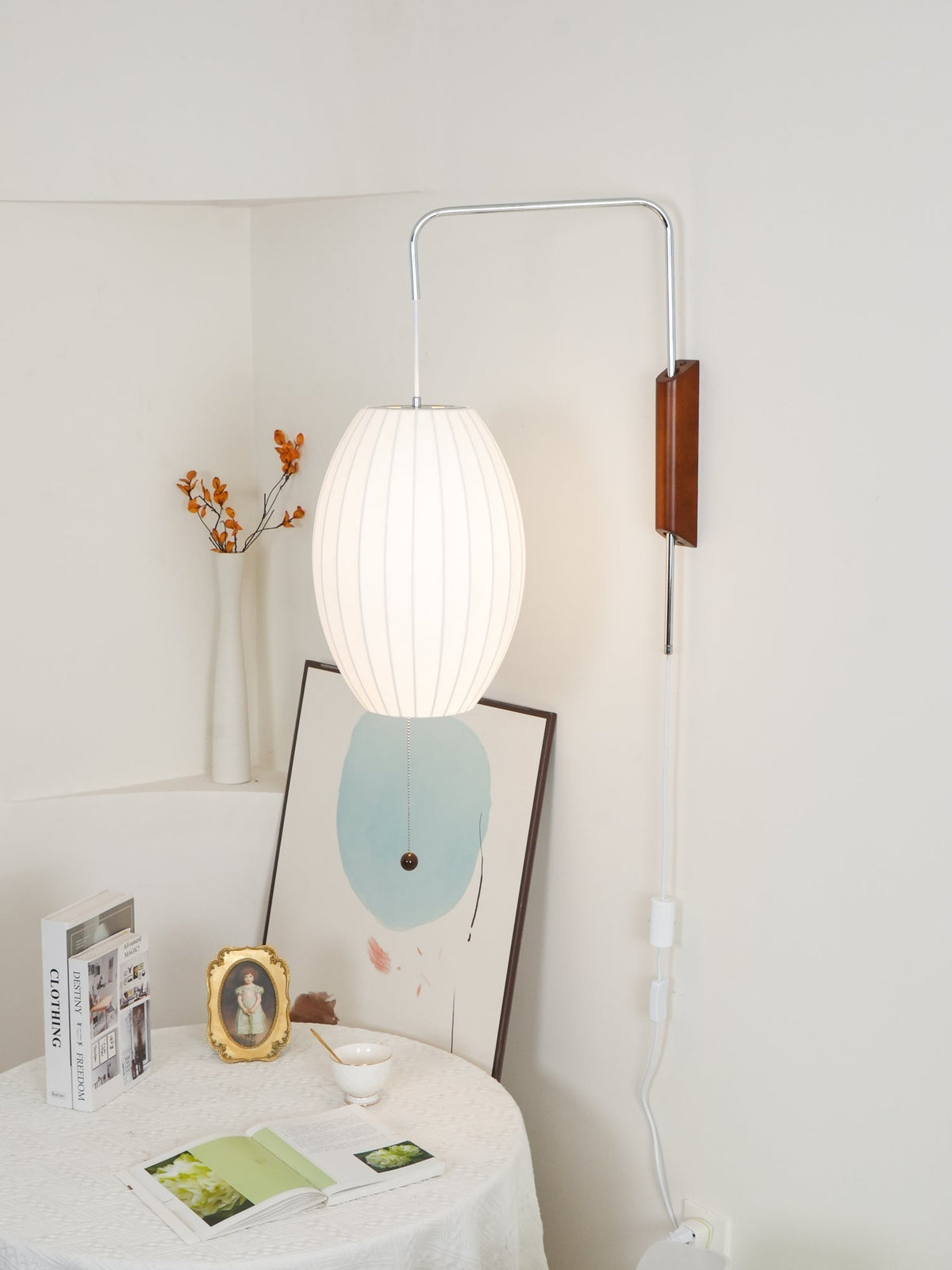 Aldinira aplique de pared nogal Bola