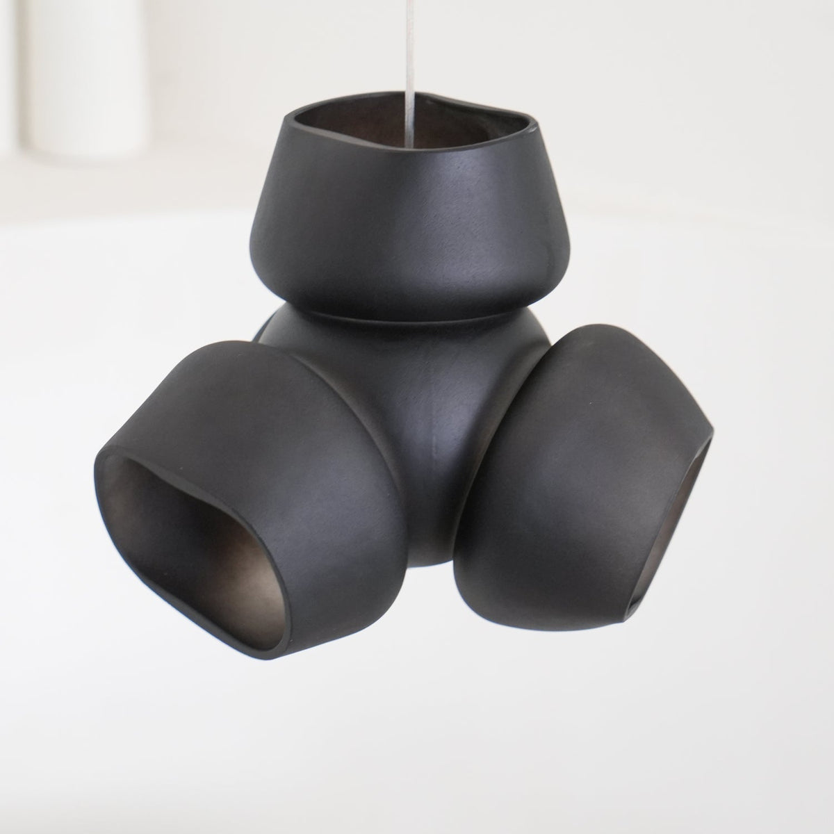 Ursa lámpara colgante Bubbles Cluster con globos de vidrio