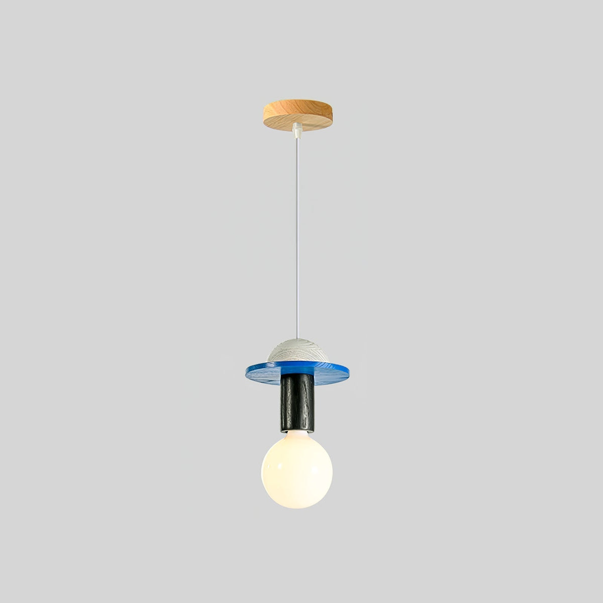 Gram lámpara colgante moderna de madera