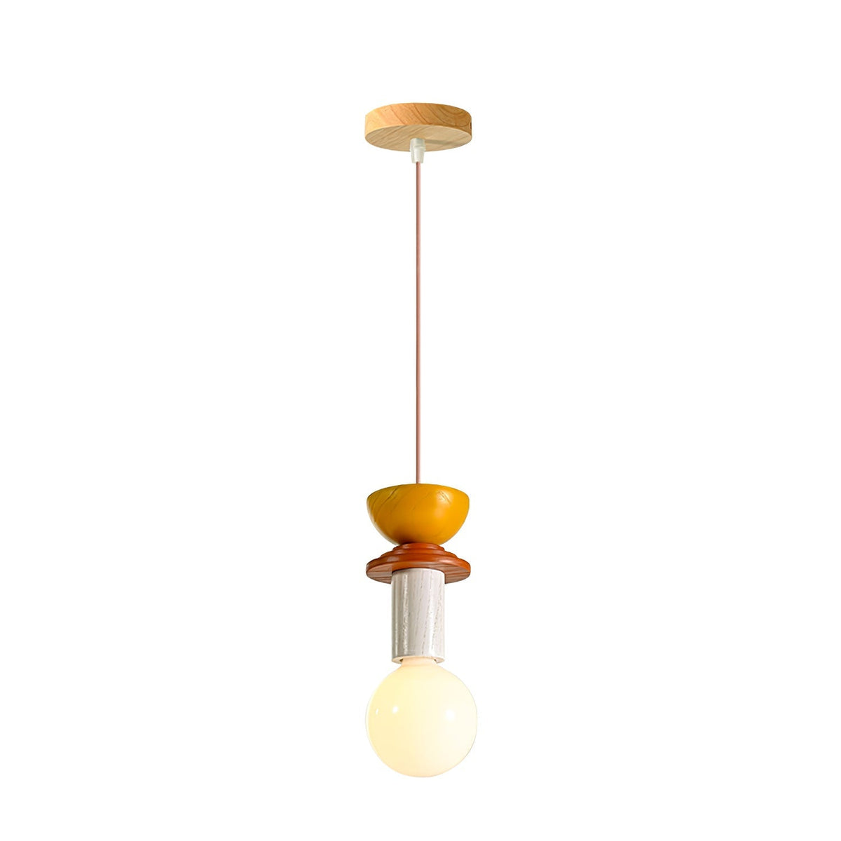 Gram lámpara colgante moderna de madera
