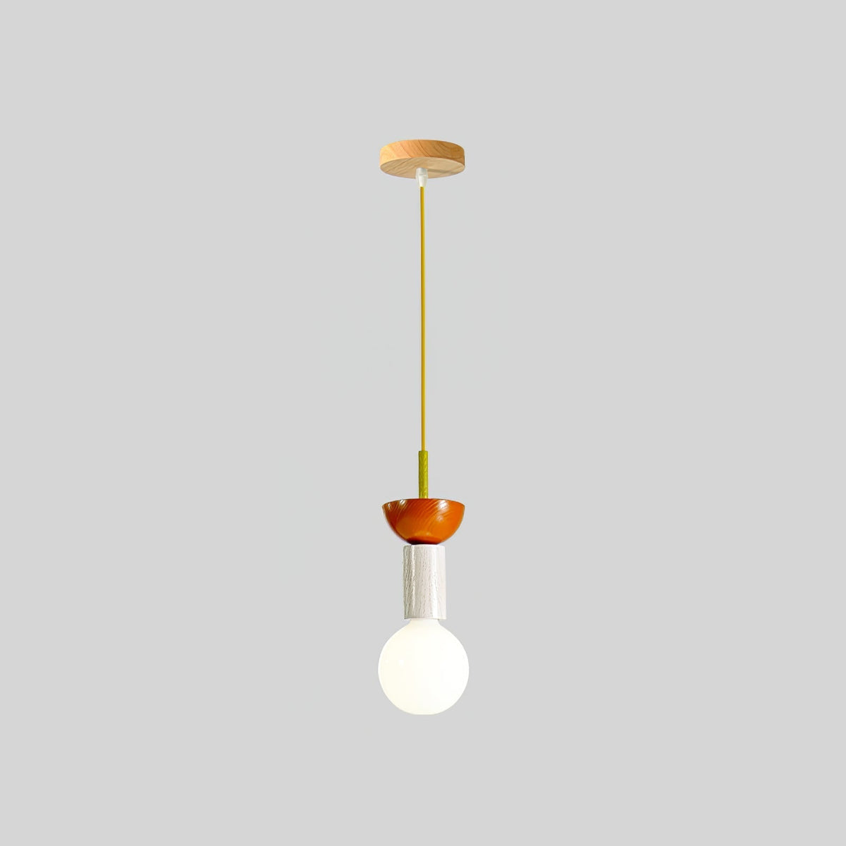 Gram lámpara colgante moderna de madera