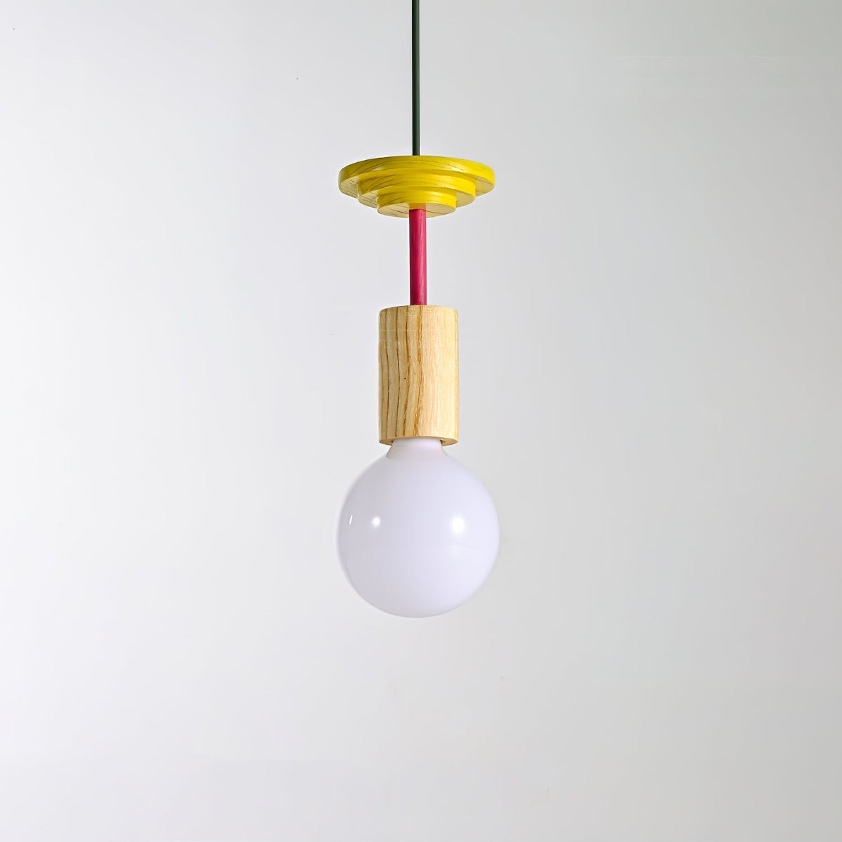 Gram lámpara colgante moderna de madera