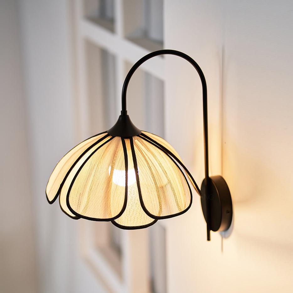 Ivsiliel aplique de pared Natural Burnt pétalo