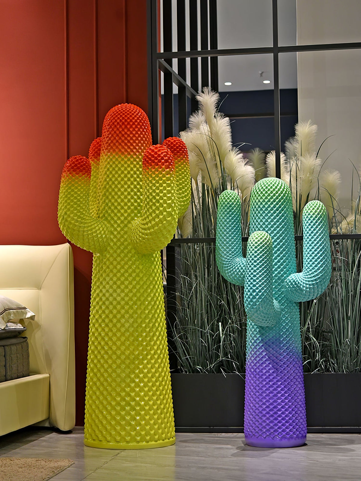 Mello Escultura de Cactus Colgante
